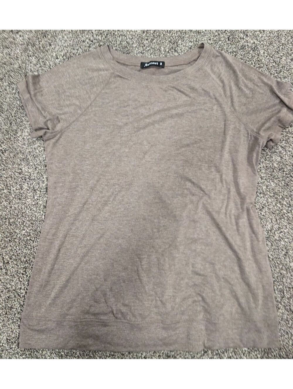 Automet Short Sleeve Brown T-Shirt